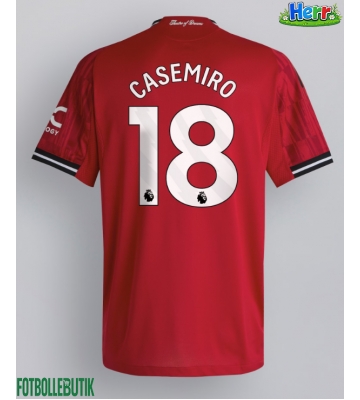 Manchester United Casemiro #18 Hemmatröja 2025-26 Kortärmad